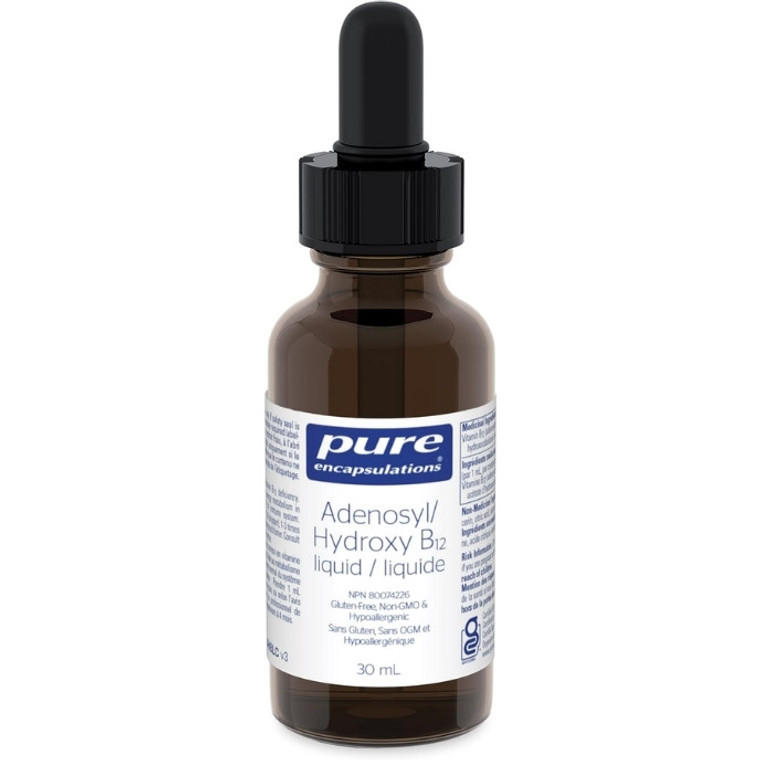 Pure Encapsulations Adenosyl/Hydroxy B12 Liquid | 30 ml