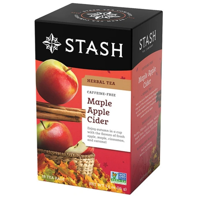 Stash Maple Apple Cider Tea | 18 teabags