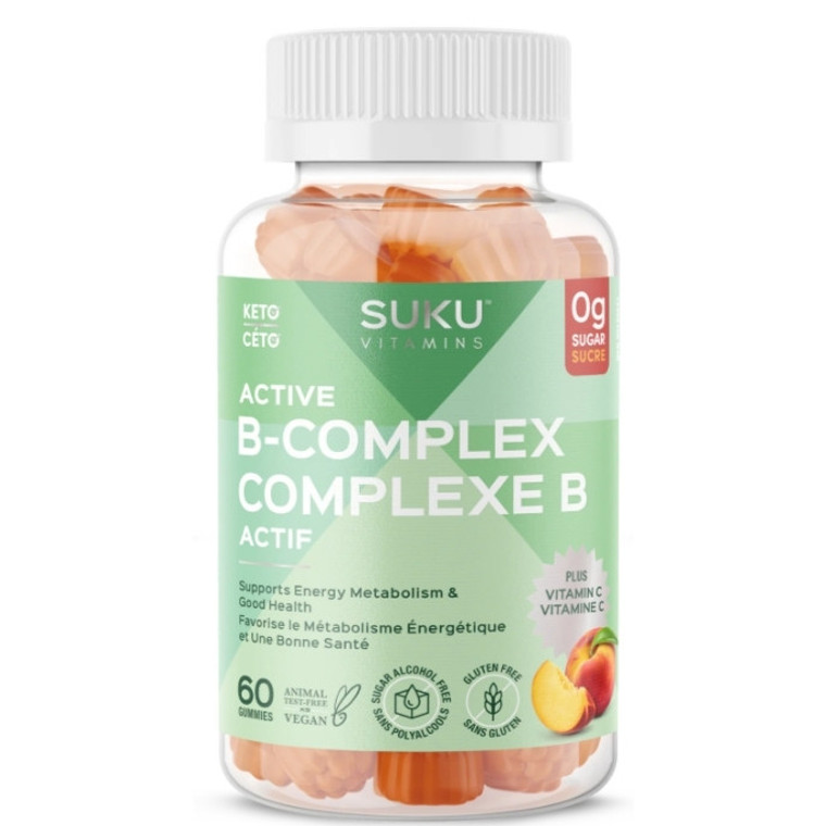 SUKU Active B-Complex | 60 gummies