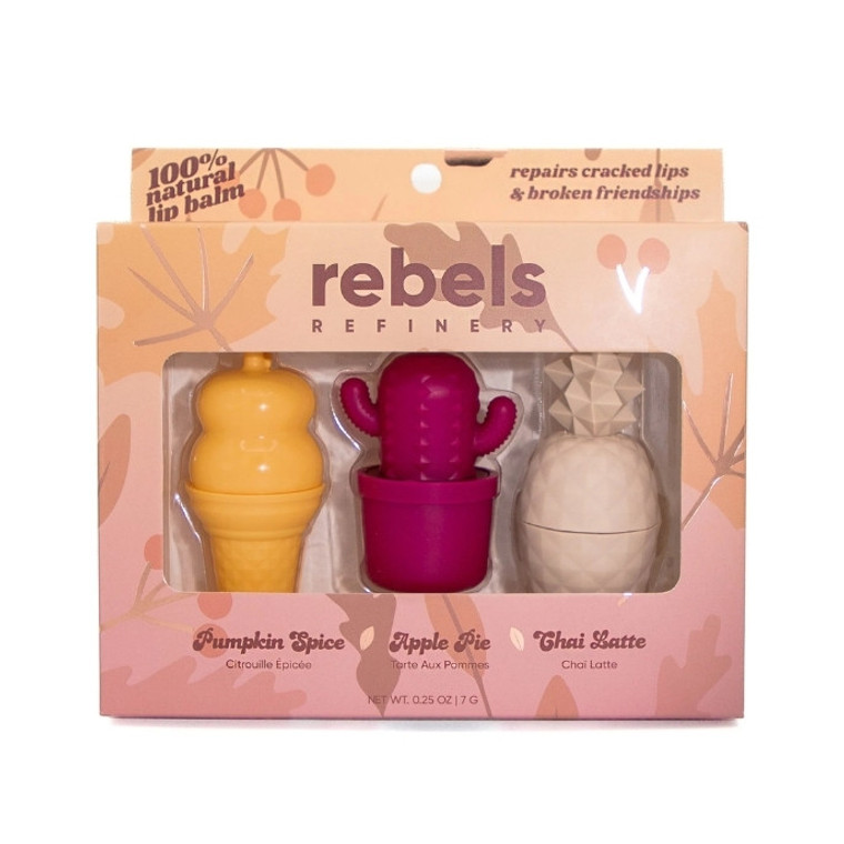 Rebels Refinery Fall Combo Lip Balm Kit Rebels Refinery Fall Combo Lip Balm Kit