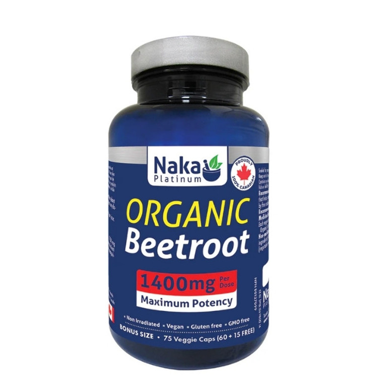 Naka Organic Beetroot 700mg | 75 capsules Naka Organic Beetroot 700mg | 75 capsules