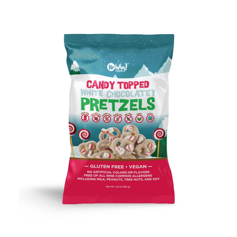 No Whey Foods Candy Topped Pretzels | 80 grams