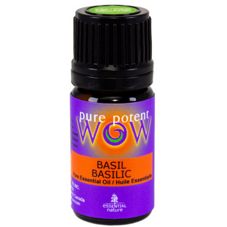 Pure Potent WOW Basil Essential Oil | 5 ml