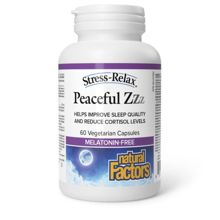 Natural Factors Peaceful ZZZ | 60 capsules