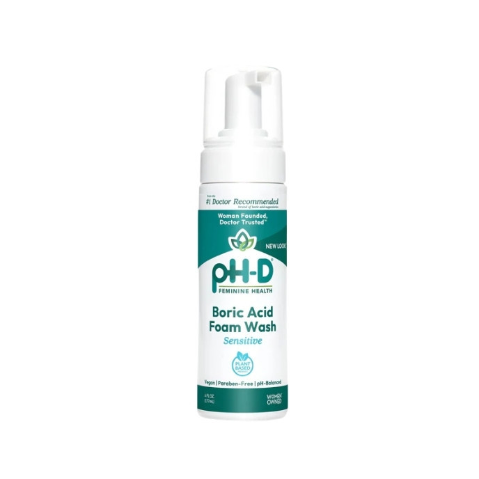 PH-D Boric Acid Foam Wash | 177 ml