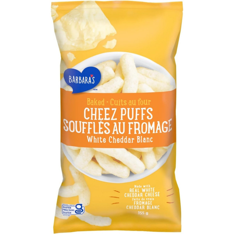 Barbara's Cheez Puffs White Cheddar | 155 grams
