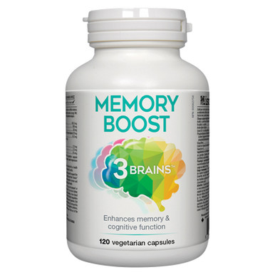 3 Brains Memory Boost | 120 Capsules