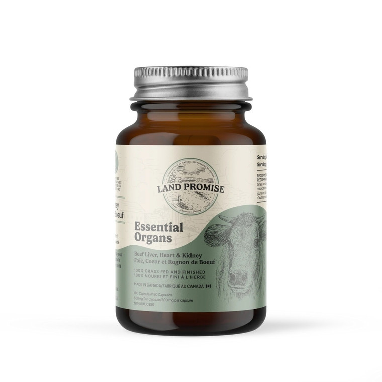 Land Promise Essential Organs | 180 capsules