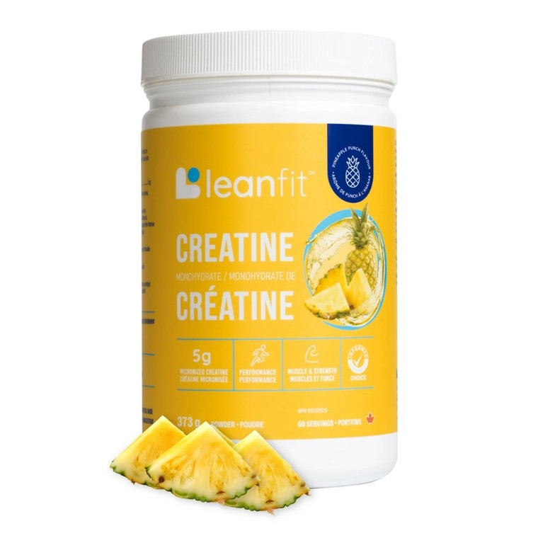 LeanFit Creatine Monohydrate Pineapple Punch | 373 g