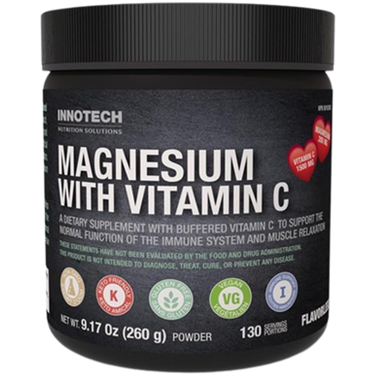 Innotech Nutrition Magnesium with Vitamin C Powder Innotech Nutrition Magnesium with Vitamin C Powder