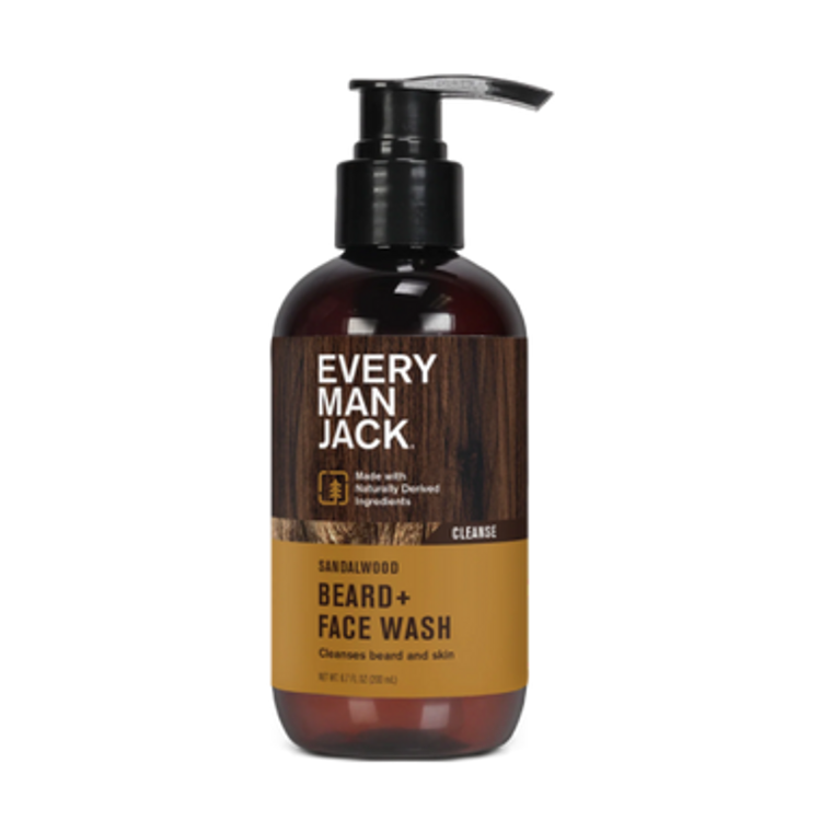 Every Man Jack Sandalwood Beard + Face Wash Every Man Jack Sandalwood Beard + Face Wash