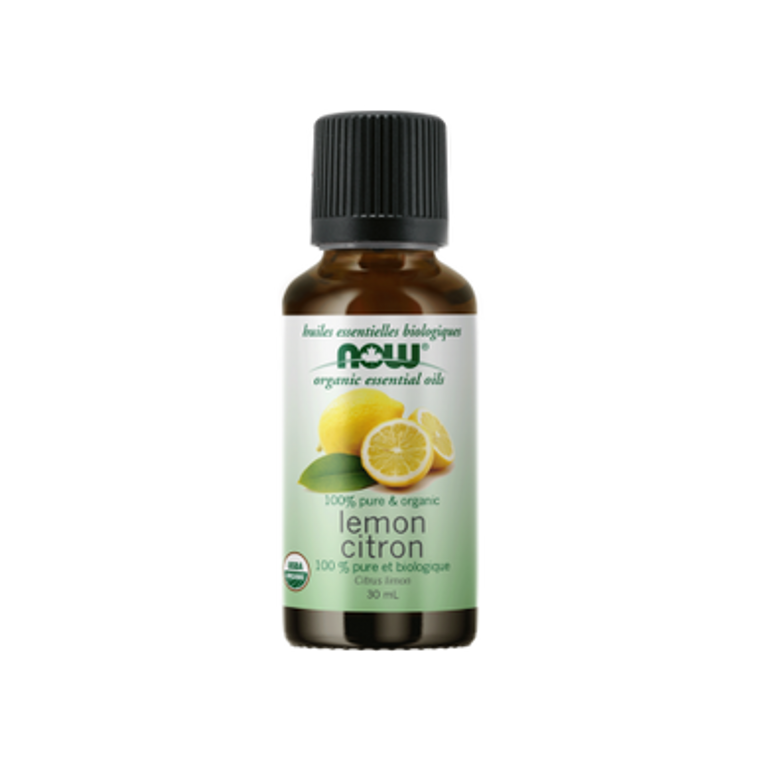 NOW Lemon 100% Pure & Organic Essential Oil | 30mL
