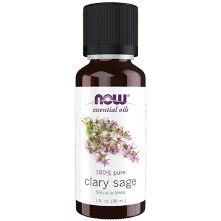 NOW Clary Sage 100% Pure Essential Oil