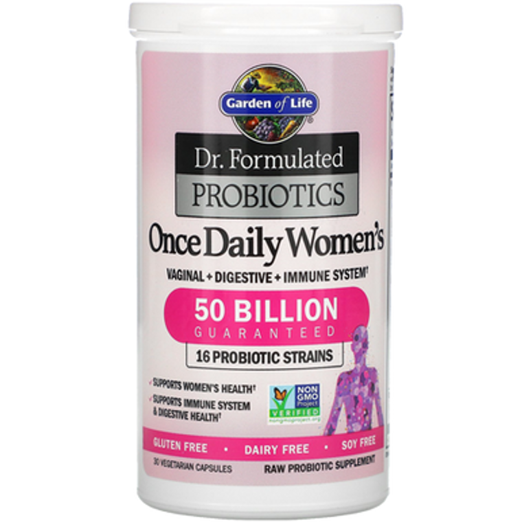 Dr. Formulated Once Daily Women's Probiotic 50 Billion Capsules - Bottle Dr. Formulated Once Daily Women's Probiotic 50 Billion Capsules - Bottle