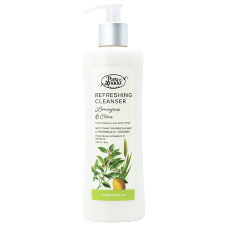 Pure Anada Lemongrass & Citrus Refreshing Cleanser | 240mL Pure Anada Lemongrass & Citrus Refreshing Cleanser | 240mL