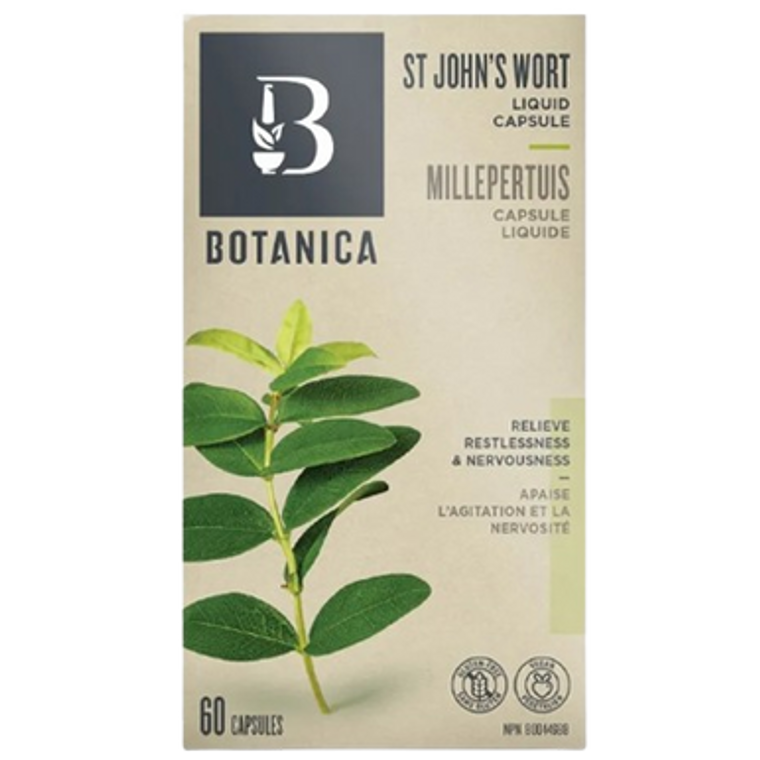 Botanica St. John's Wort Super Concentrated Liquid Capsules