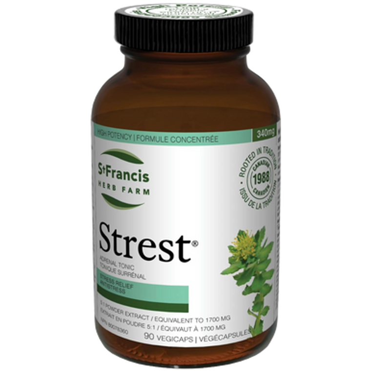 St. Francis Strest Adrenal Tonic Stress Relief VegiCaps