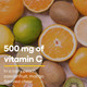 Vitamin C 500mg 100% Natural Fruit  Chews - Vitamin C