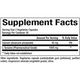 Natural Factors L-Tyrosine Amino Acid Mood Elevator - Supplement fact