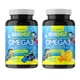 High EPA Kids Omega-3 Gummies featuring both flavours