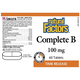 Natural Factors Complete B Time Release 100 mg Tablets - product label