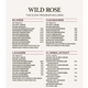 Wild Rose - Herbal D-Tox Ingredients List