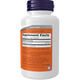 NOW Taurine 500 mg Capsules -  back of product