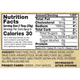 Nature's Hollow HealthSmart Hickory Maple BBQ Sauce - Nutrition