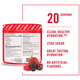 BioSteel Hydration Mix Variety of Flavours 140 grams - Mixed Berry Label