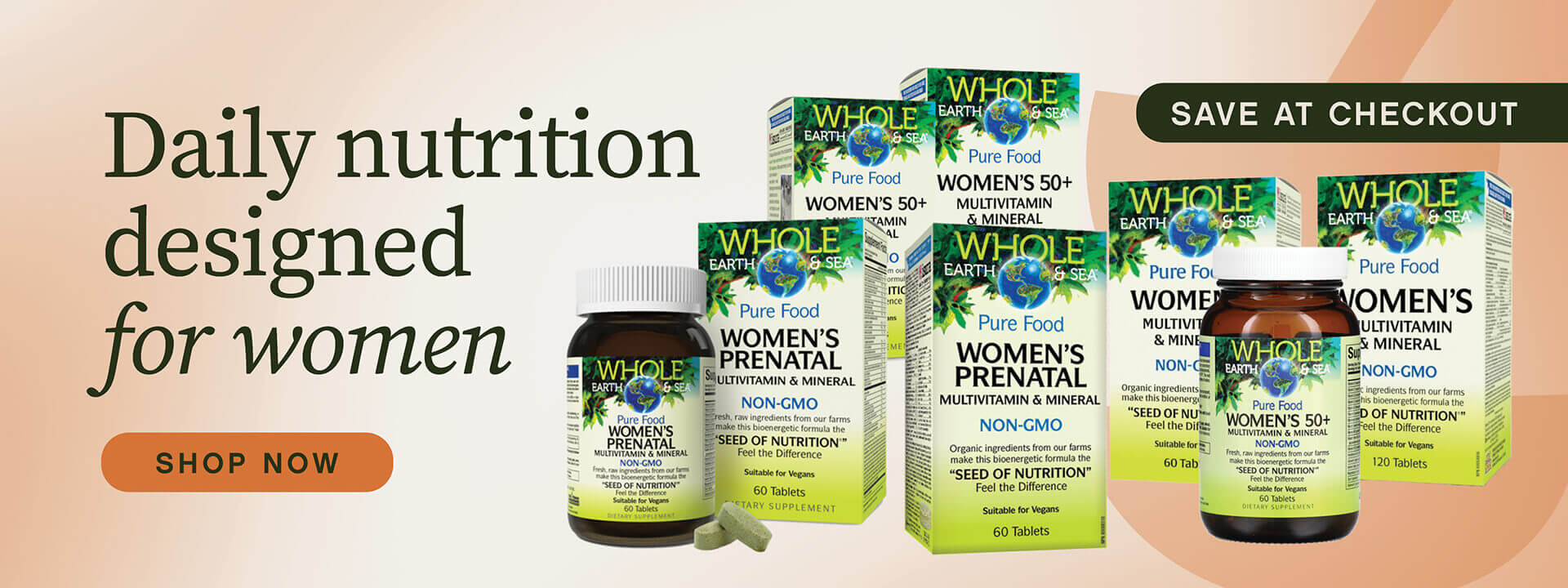 Whole Earth &amp; Sea - Daily Nutrition Designed for Women