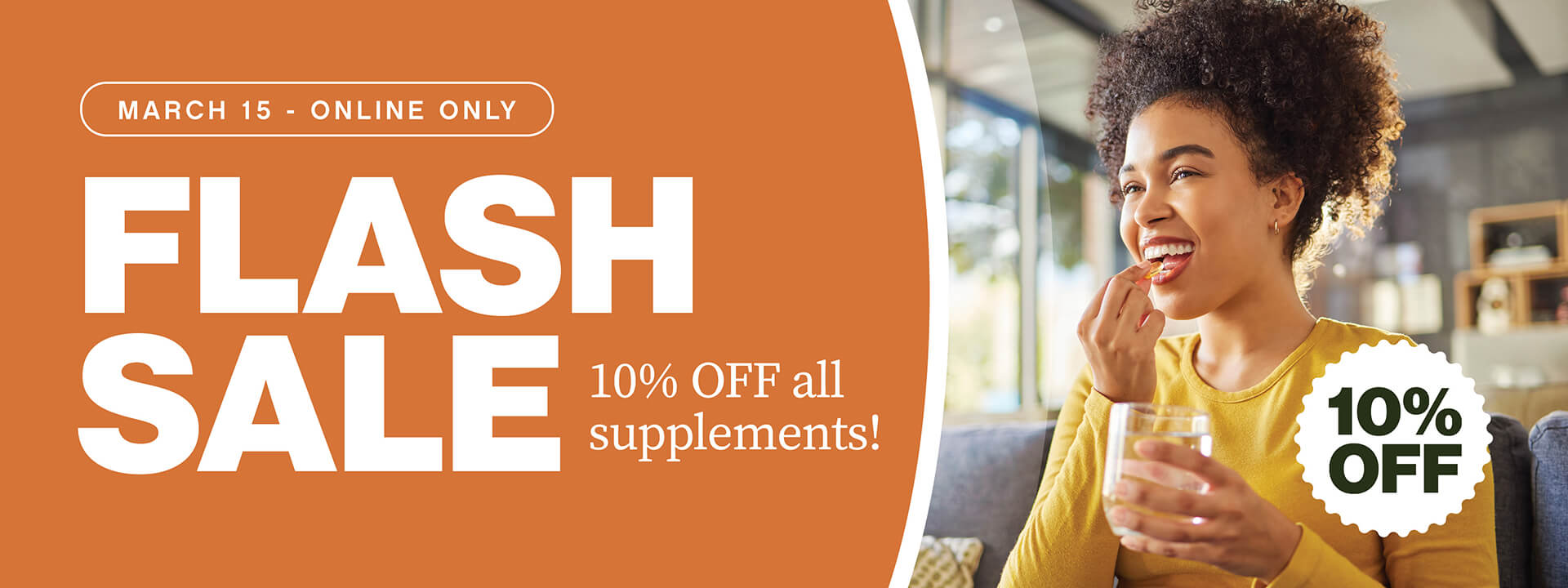 All Supplements 10% off! Ends March 16