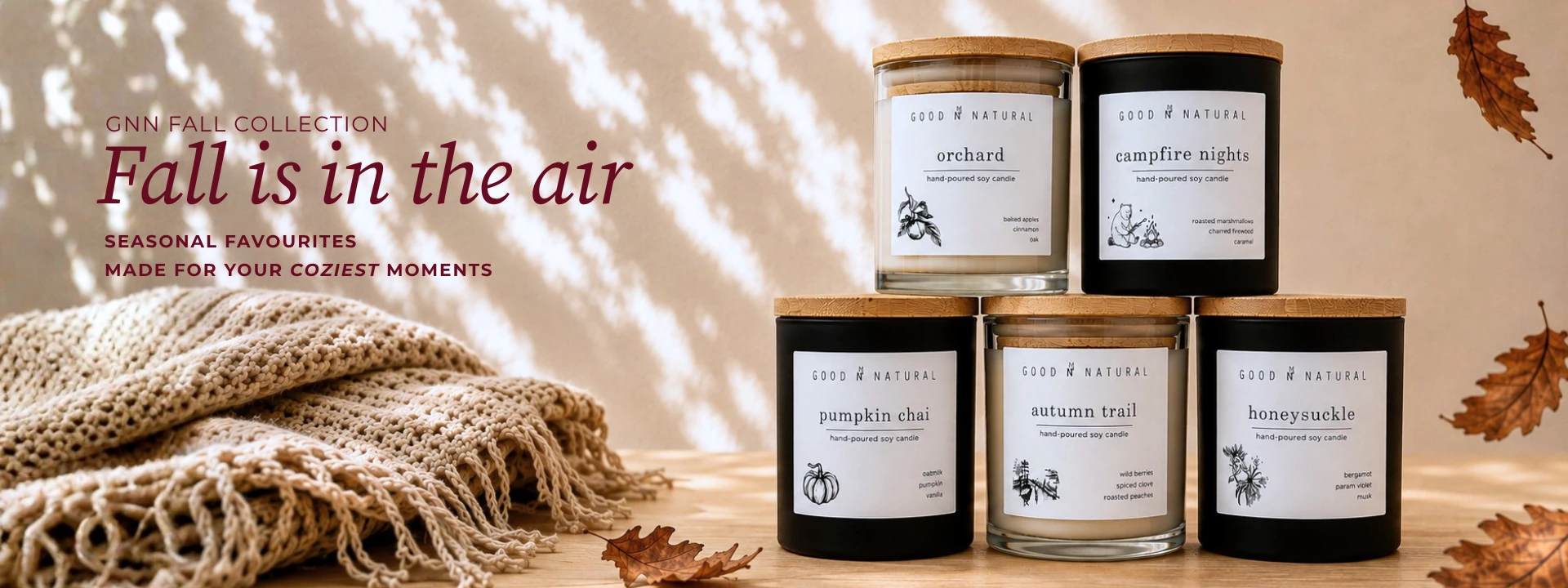GNN Fall candle collection out now
