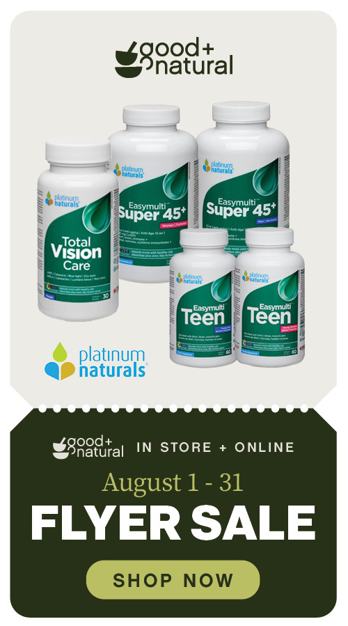 Platinum Natural Flyer Sale on now until August 31st