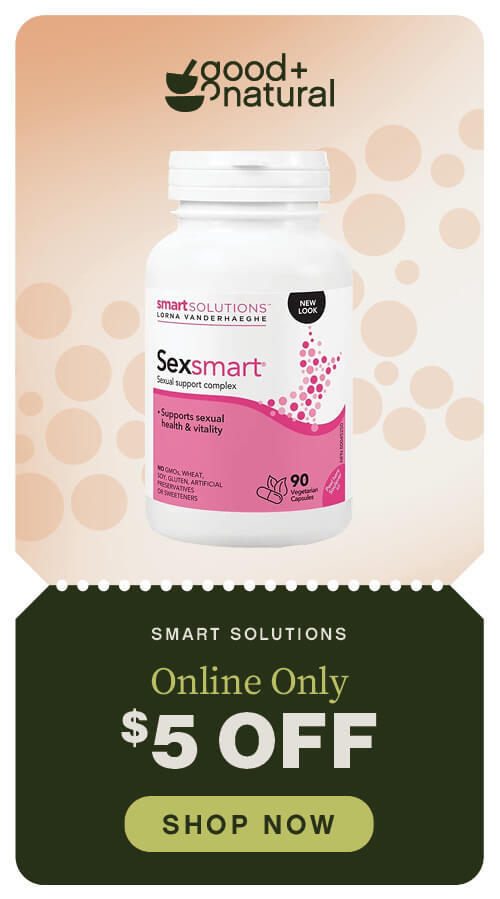 $5 off Smart Solutions Sexsmart August 1-31st
