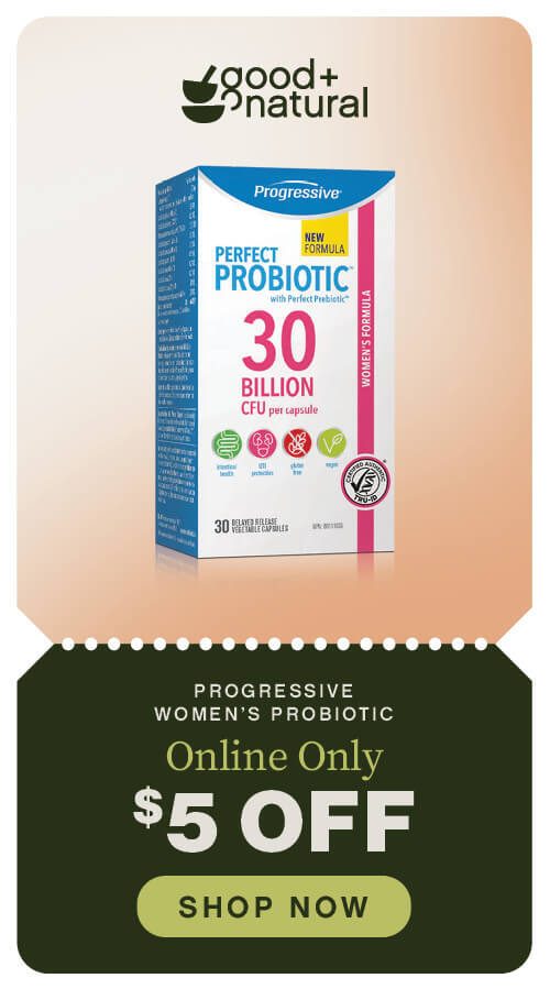 $5 off Progressive Women's Perfect Probiotic August 1-31st