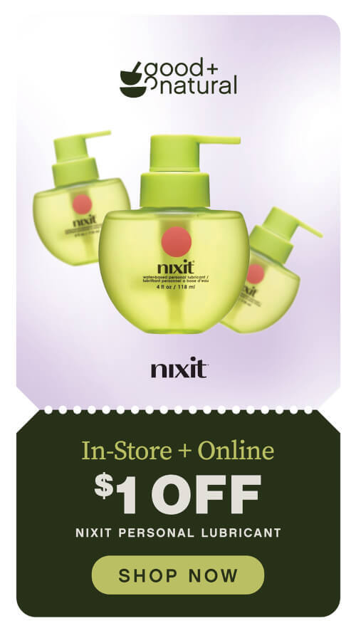 $1.00 off Nixit Personal Lubricant for the month of February!