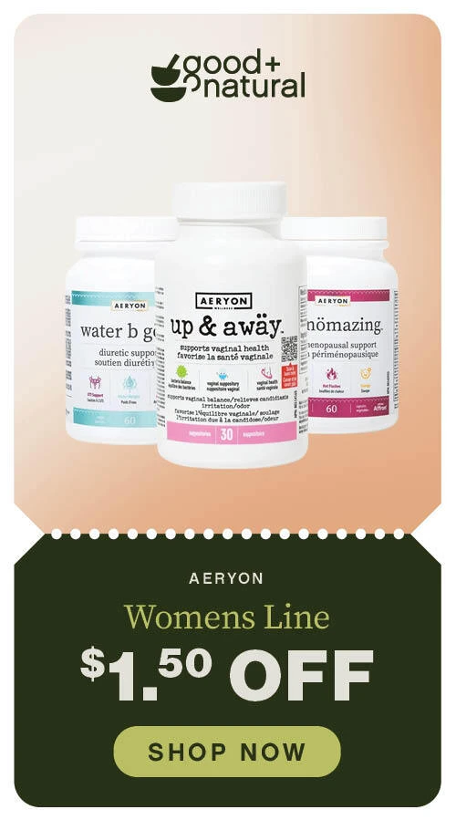 $1.50 off Aeryon Women's Line