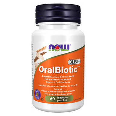 NOW OralBiotic 60 Lozenges