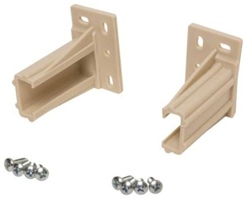 Knape & Vogt 1805-101P Drawer Bracket, Plastic, Epoxy-Coated [SKU: ORG1217702]
