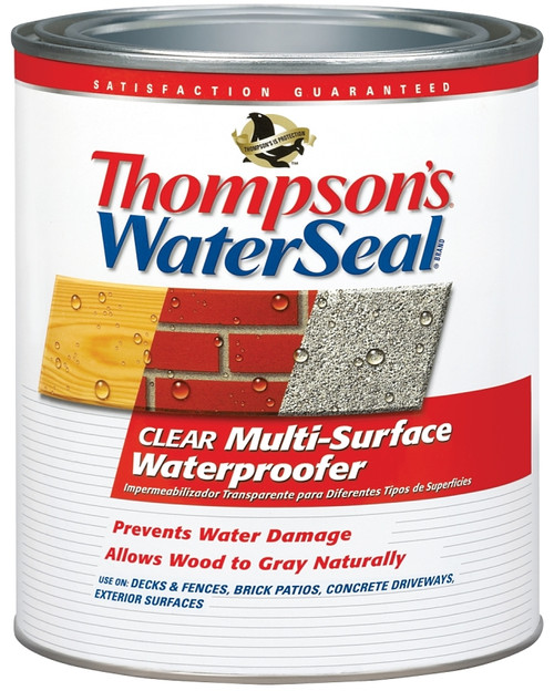 Thompson's WaterSeal TH.024104-14 Waterproofer, Clear, 1 qt, Can [SKU: ORG6470330]