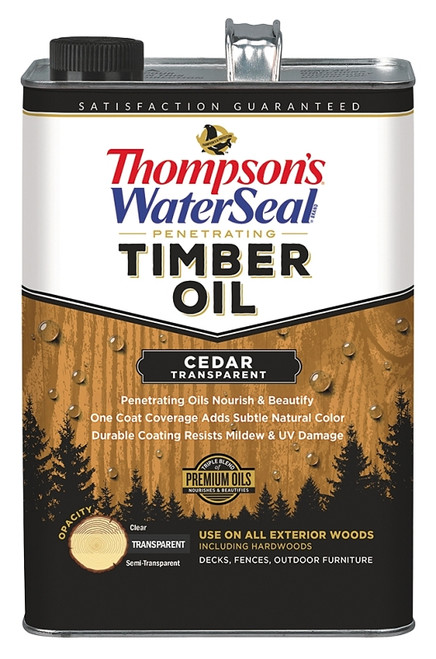 Thompson's WaterSeal TH.049861-16 Timber Oil, Cedar, 1 gal [SKU: ORG7480924]