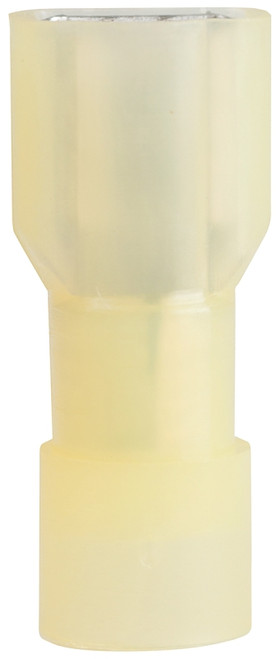 GB 10-155F Disconnect Terminal, 600 V, 12 to 10 AWG Wire, 1/4 in Stud, Vinyl Insulation, Yellow [SKU: ORG7058126]