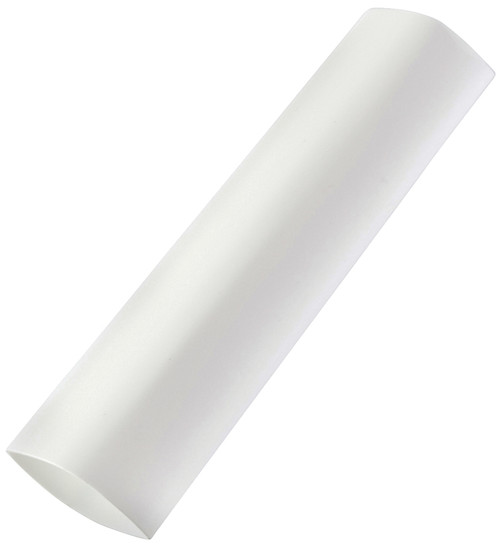 GB HST-500W Heat Shrink Tubing, 1/2 in Dia, 4 in L, Polyolefin, White [SKU: ORG7058258]