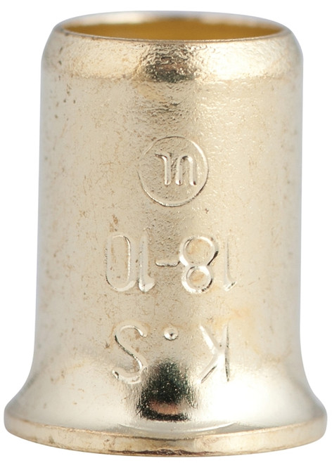 GB 10-410C Crimp Connector, 10 to 18 AWG Wire, Steel Contact, Silver [SKU: ORG6311195]