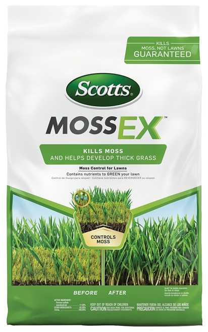 Scotts MossEX 49019 Moss Control, Granule, 18.37 lb Bag [SKU: ORG2667822]