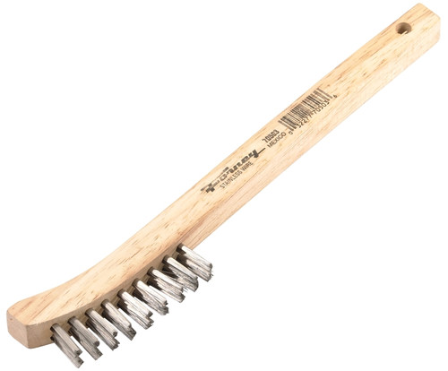 Forney 70503 Scratch Brush, 0.006 in L Trim, Stainless Steel Bristle [SKU: ORG8910994]