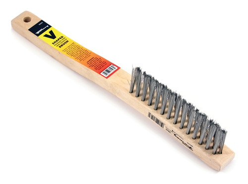 Forney 70523 Scratch Brush, 0.014 in L Trim, Stainless Steel Bristle [SKU: ORG8914988]