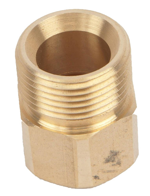 Forney 75116 Screw Nipple, M22 x 3/8 in Connection, Male x FNPT [SKU: ORG8926651]