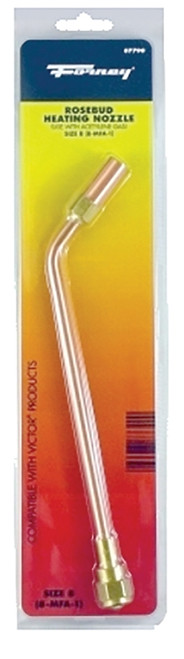 Forney 87790 Heating Nozzle, #8 Connection, Metal [SKU: ORG8912768]