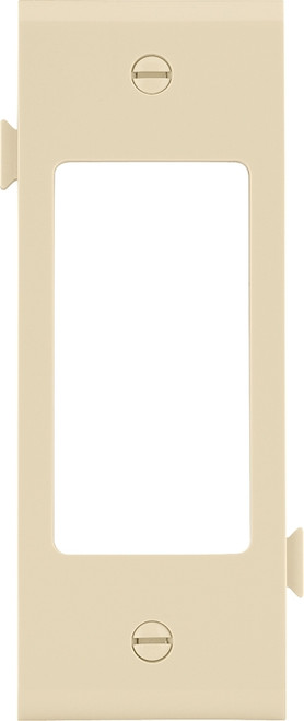 Eaton Cooper Wiring STC26 STC26V Wallplate, 4-1/2 in L, 2-3/4 in W, 1 -Gang, Polycarbonate, Ivory, High-Gloss [SKU: ORG5383401]